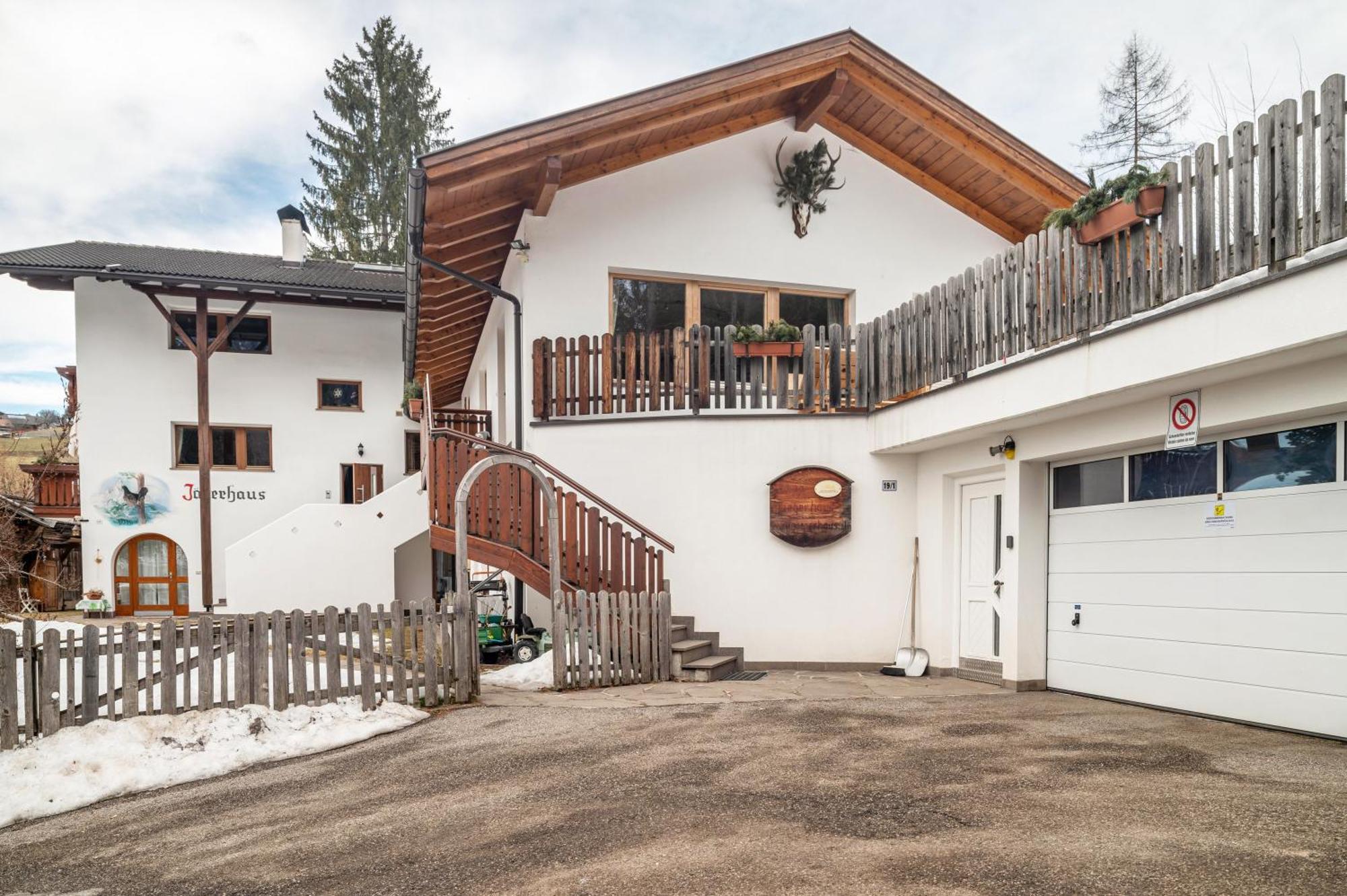Ferienwohnung Toni II Seis am Schlern Exterior foto